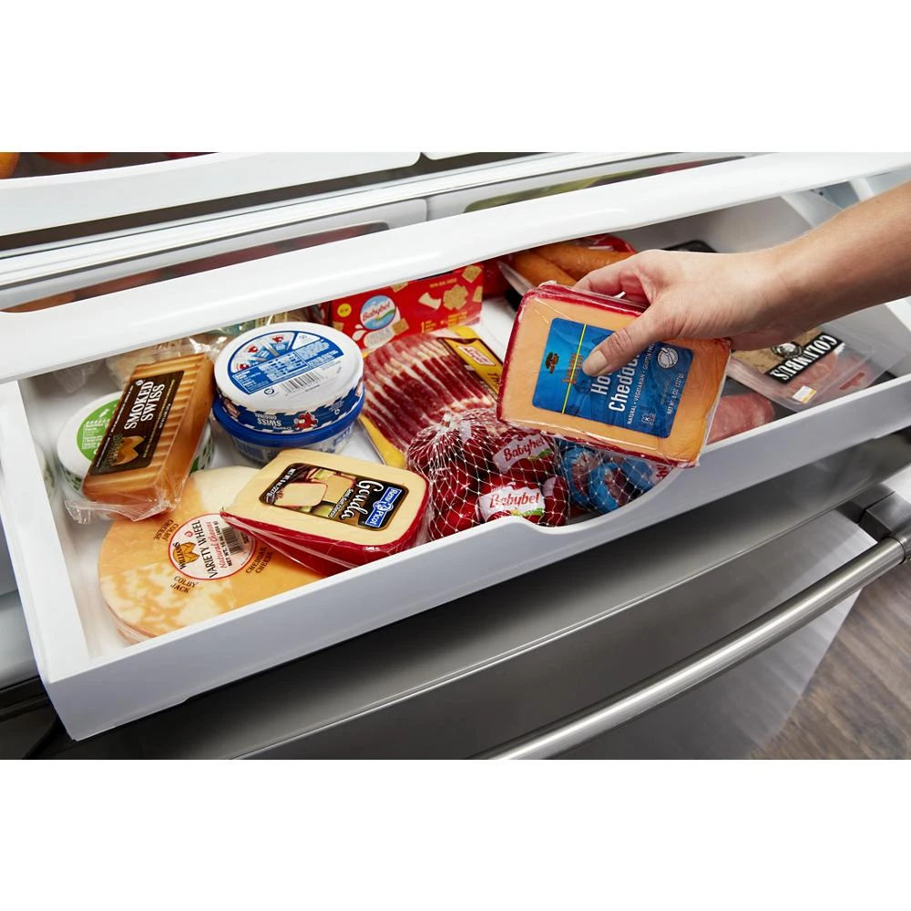 36- Inch Wide French Door Refrigerator with PowerCold Feature - 25 Cu. Ft. view 21