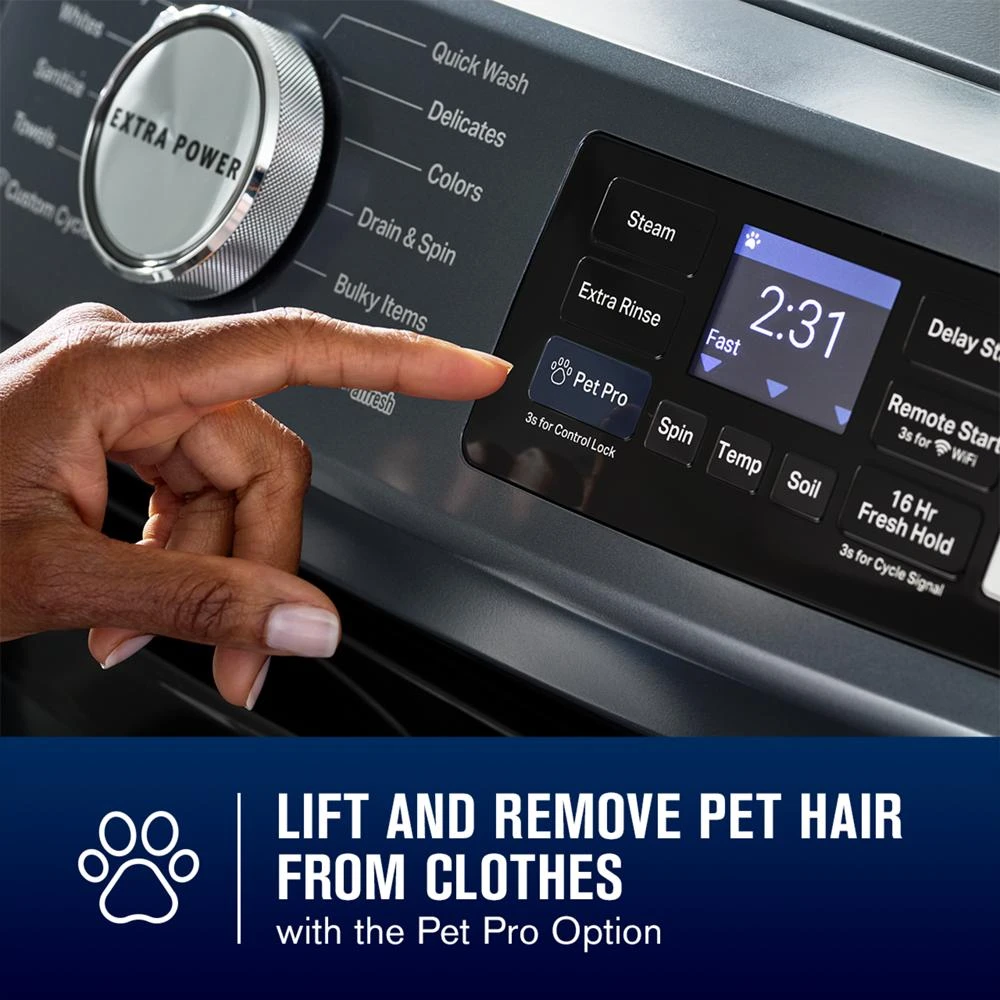 Smart Pet Pro Front Load Washer - 5.0 CU. FT. view 7