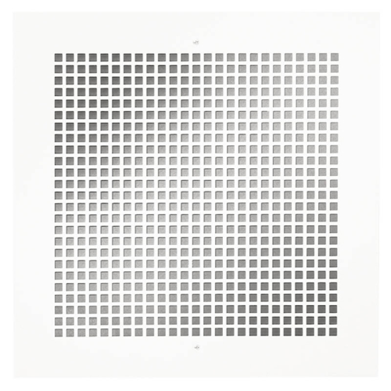 Metal Grille Kit for 100/150/200/ 250/ 300 CFM Ceiling Mount Models, White MG1
