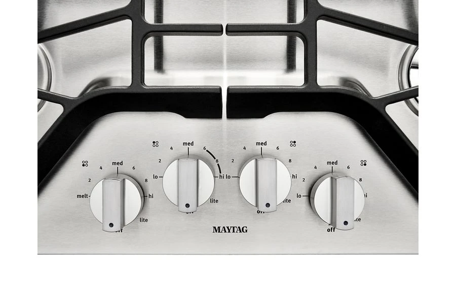 30-inch Wide Gas Cooktop with Power Burner view 3