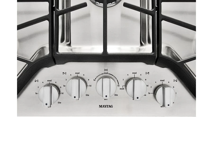 36-inch Wide Gas Cooktop with DuraGuard Protective Finish MGC9536DS