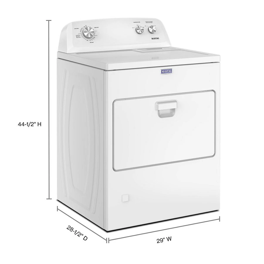 Top Load Gas Wrinkle Prevent Dryer - 7.0 Cu. Ft. view 8