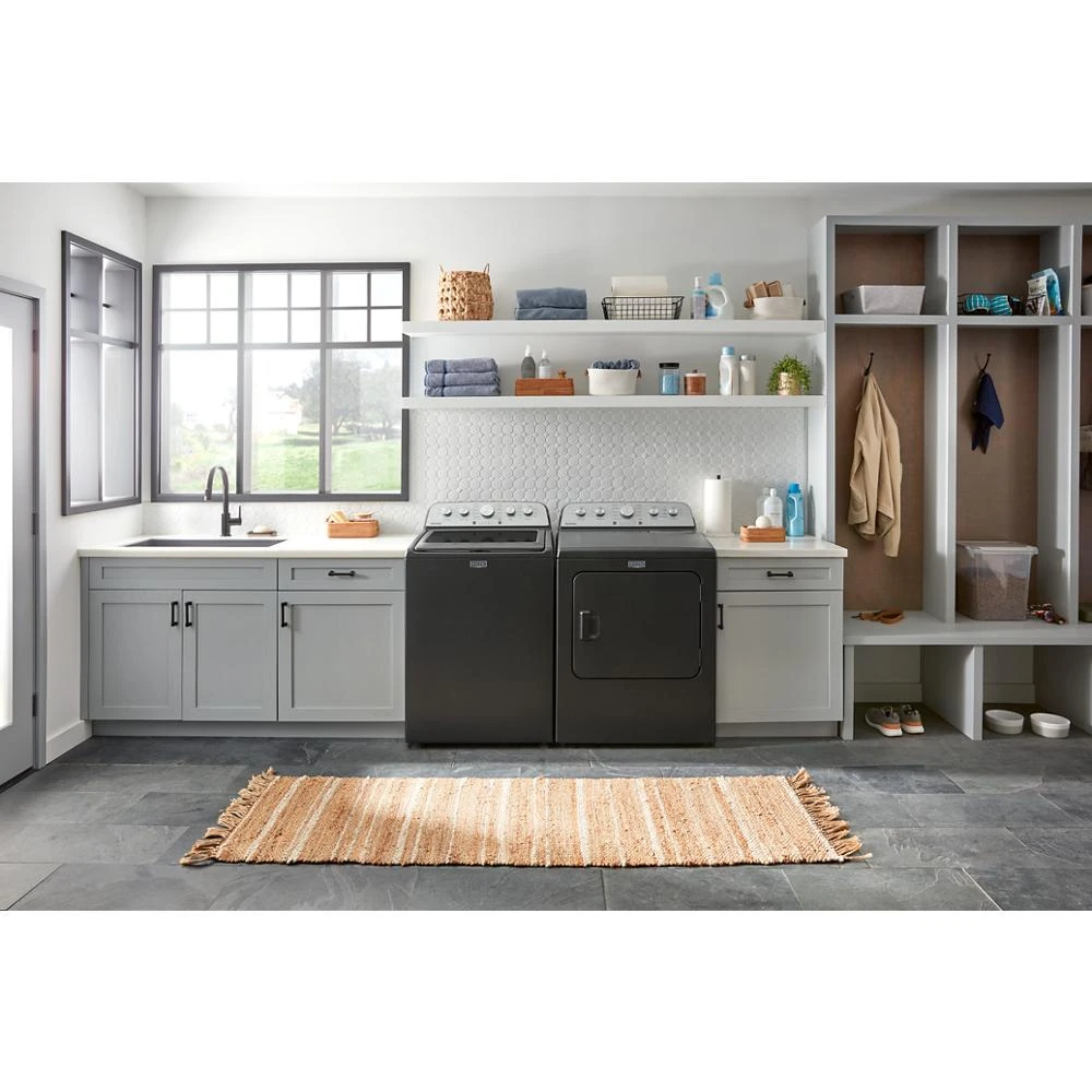 Top Load Gas Dryer with Steam-Enhanced Cycles - 7.0 cu. ft. MGD5430PBK