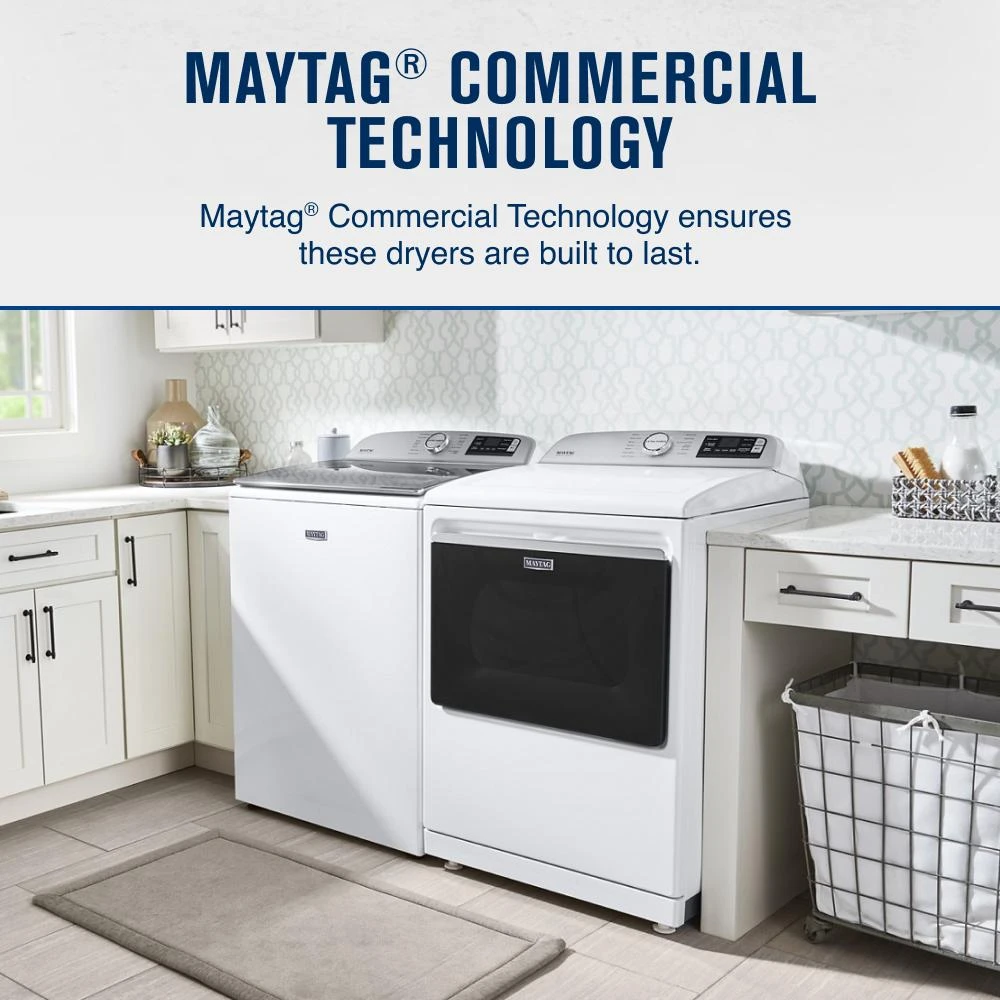 Smart Top Load Gas Dryer with Extra Power - 7.4 cu. ft. MGD7230HW