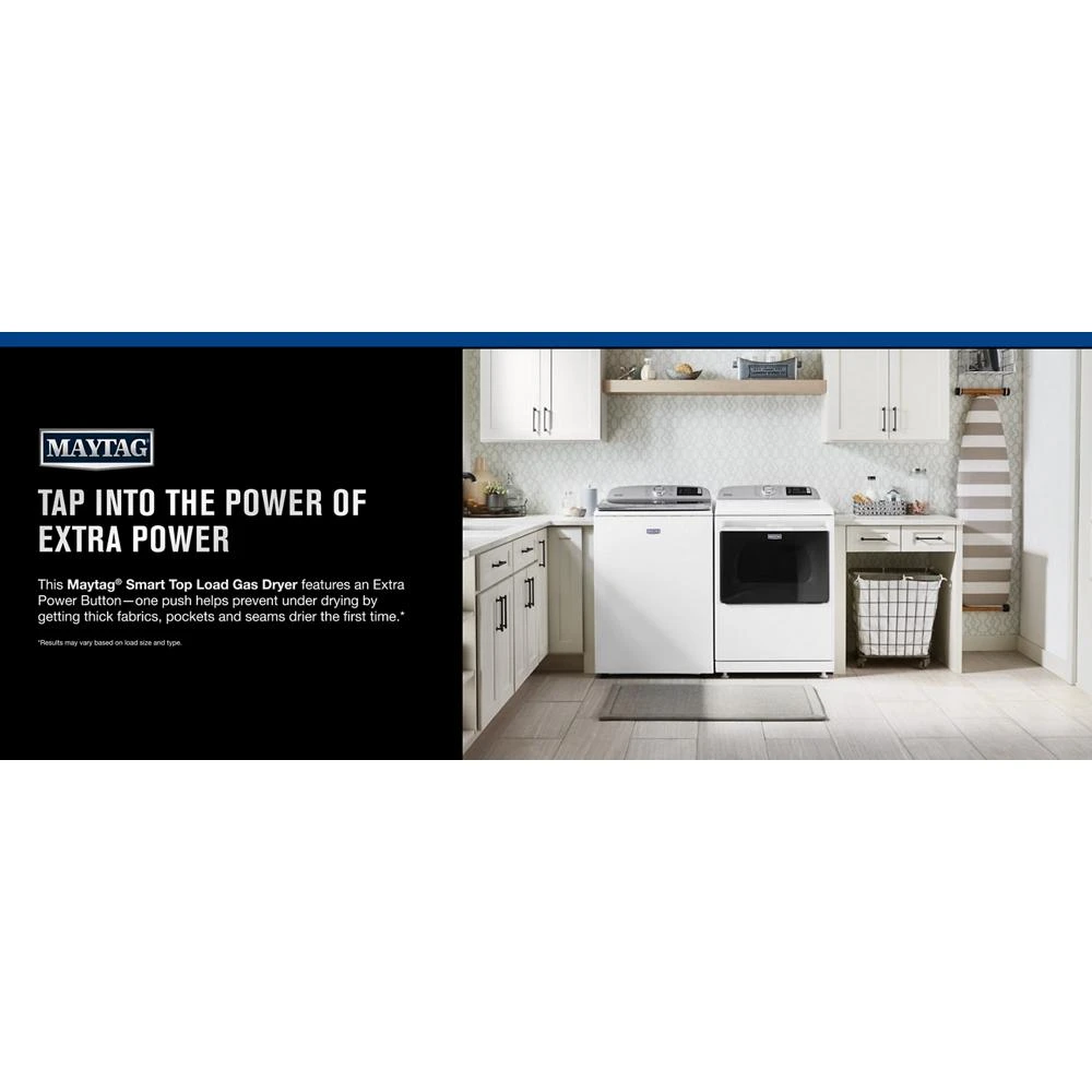 Smart Top Load Gas Dryer with Extra Power - 7.4 cu. ft. MGD7230HW