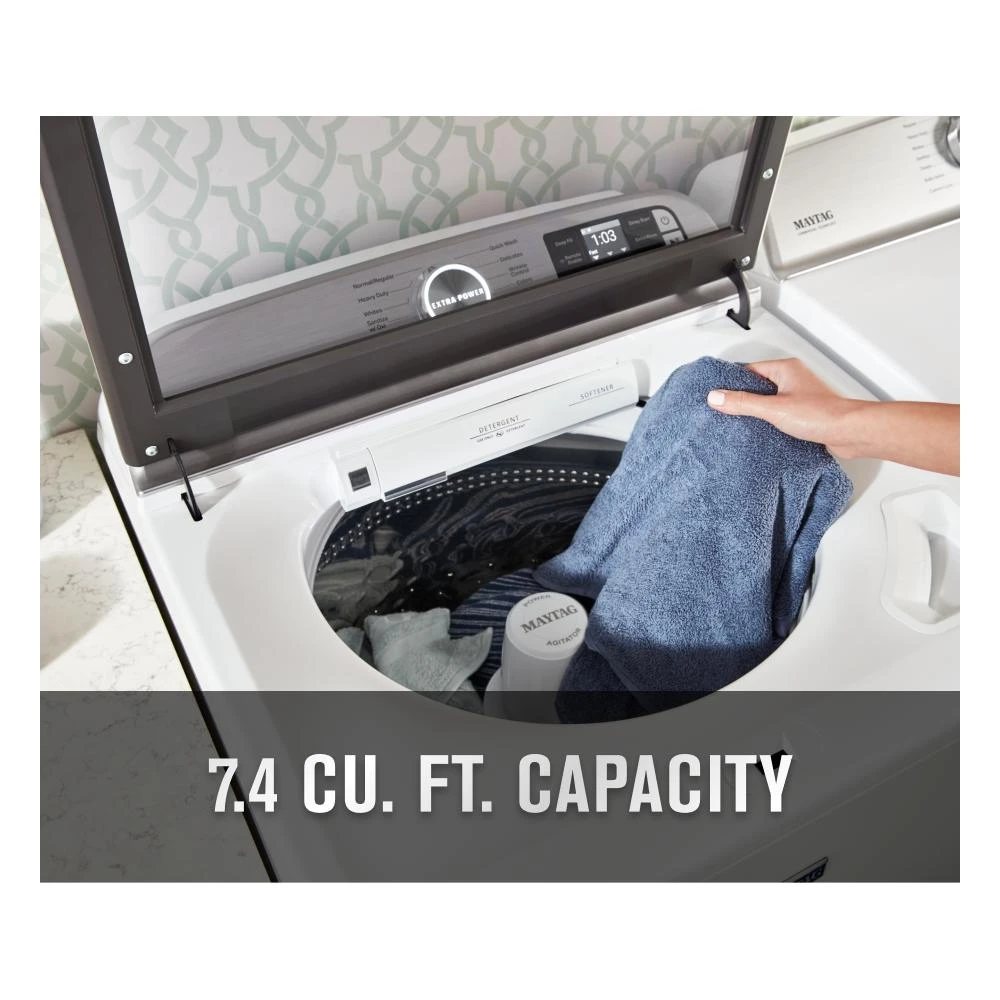 Smart Top Load Gas Dryer with Extra Power - 7.4 cu. ft. MGD7230HW