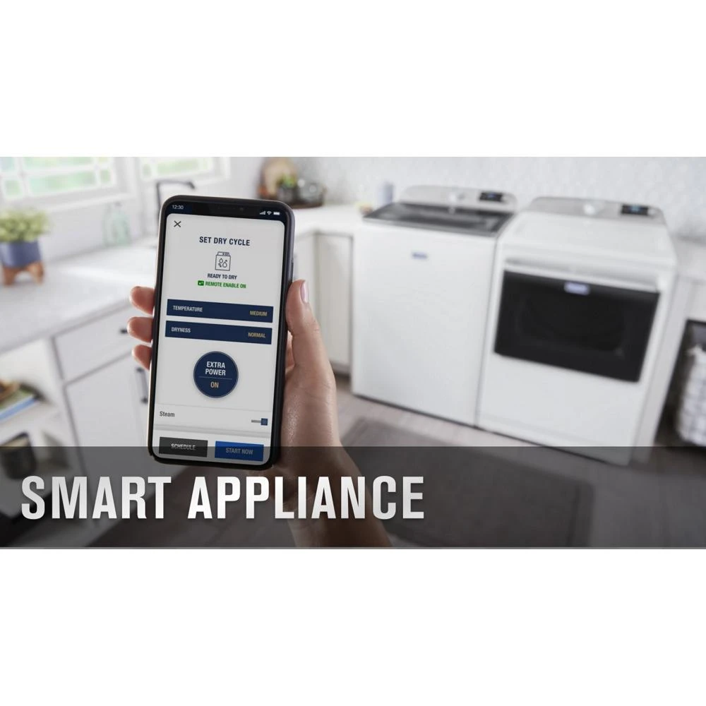 Smart Top Load Gas Dryer with Extra Power - 7.4 cu. ft. MGD7230HW