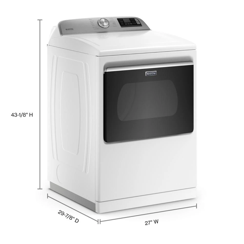 Smart Top Load Gas Dryer with Extra Power - 7.4 cu. ft. MGD7230HW