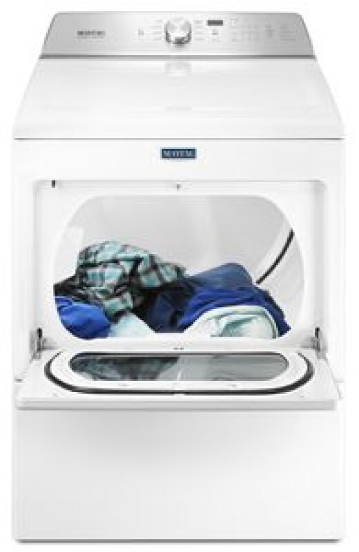 Large Capacity Gas Dryer with IntelliDry Sensor – 7.4 cu. ft. MGDB765FW