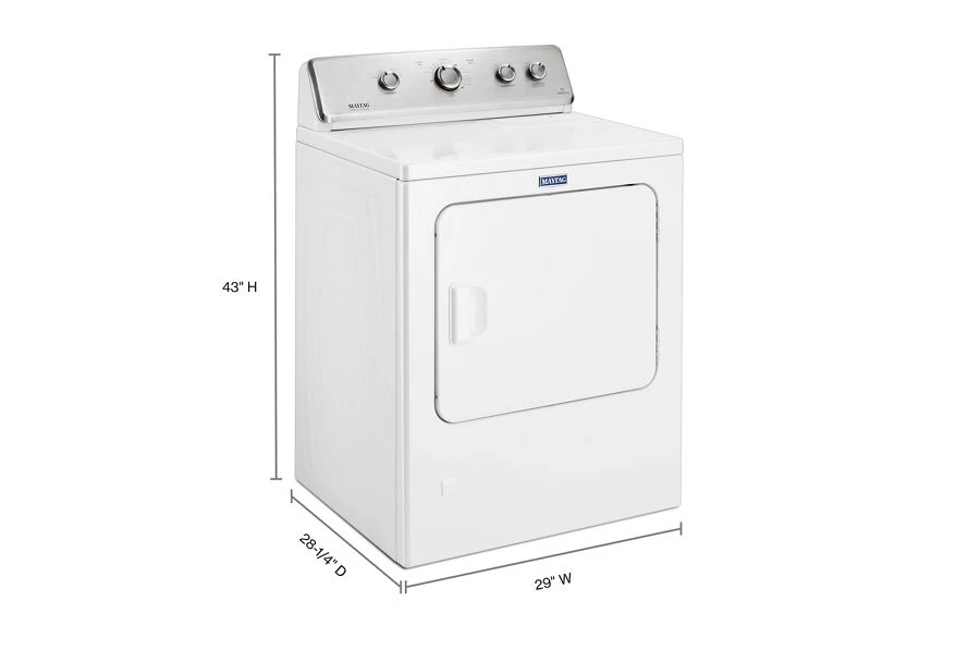 Large Capacity Top Load Dryer with Wrinkle Control – 7.0 cu. ft. view 10
