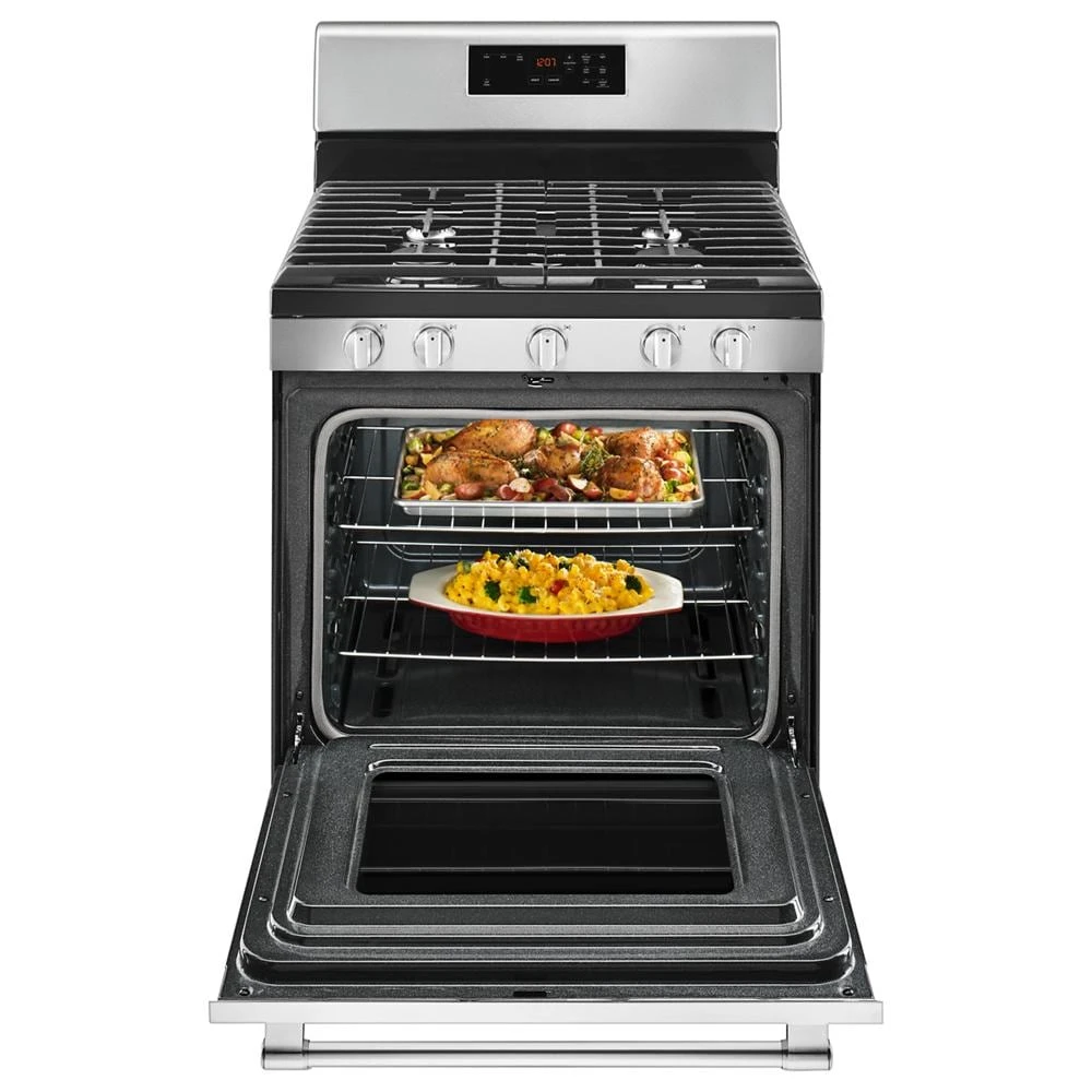 30-inch Wide Gas Range With 5th Oval Burner - 5.0 Cu. Ft. view 9