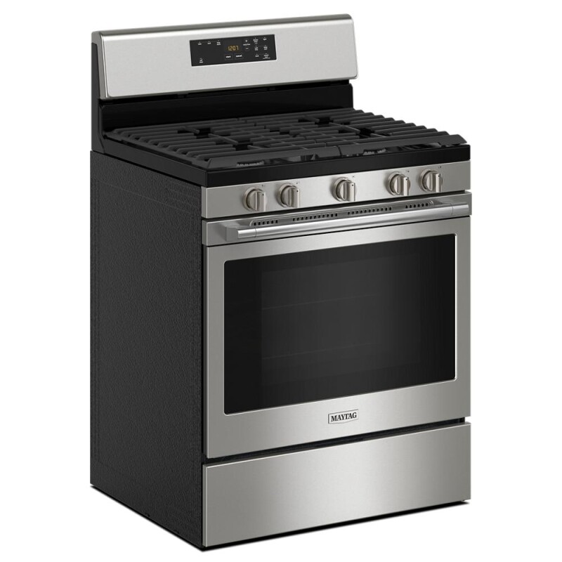 Maytag Self-Cleaning Gas Range - 5.0 cu. ft. Fingerprint Resistant Stainless Steel MGR6600PZ Picture 1