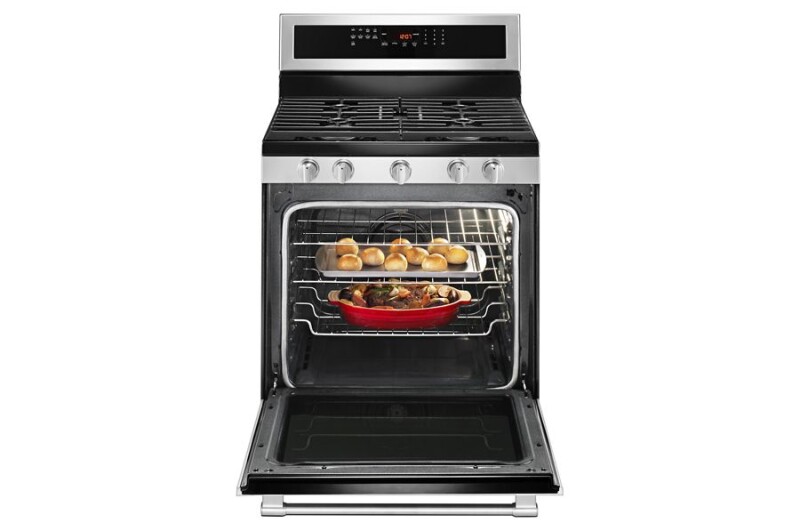 30" Wide Gas Range With True Convection And Power Preheat - 5.8 Cu. Ft. MGR8800FZ
