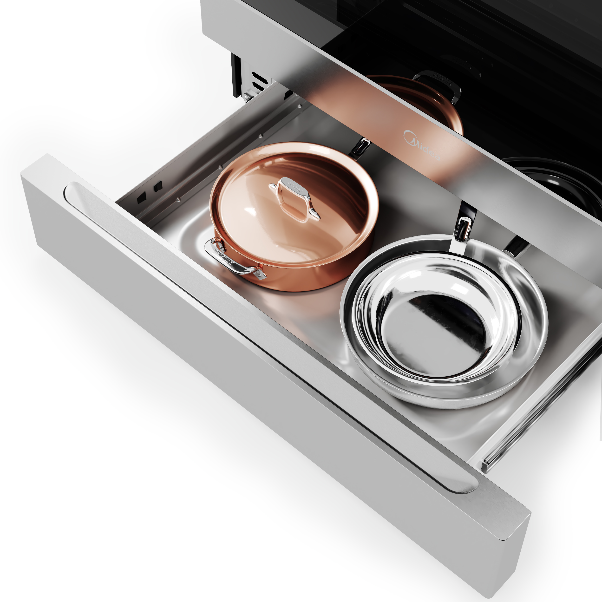 6.1 cu. ft. 5-Burner Smart Slide-In Gas Range with Air Fry Convection MGS30S2AST
