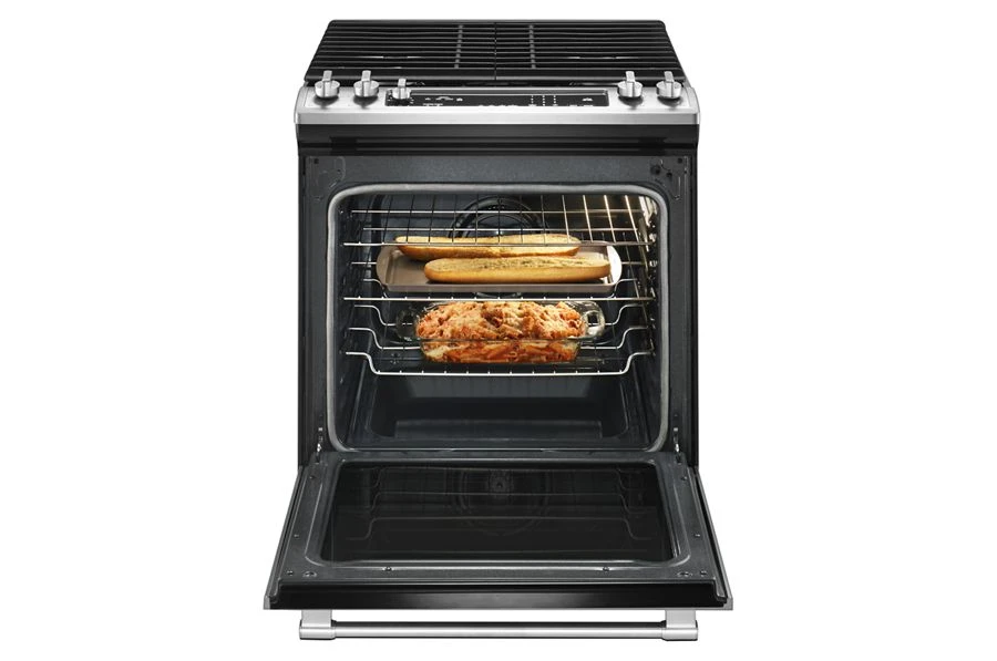 30-INCH WIDE SLIDE-IN GAS RANGE WITH TRUE CONVECTION AND FIT SYSTEM - 5.8 CU. FT. view 3