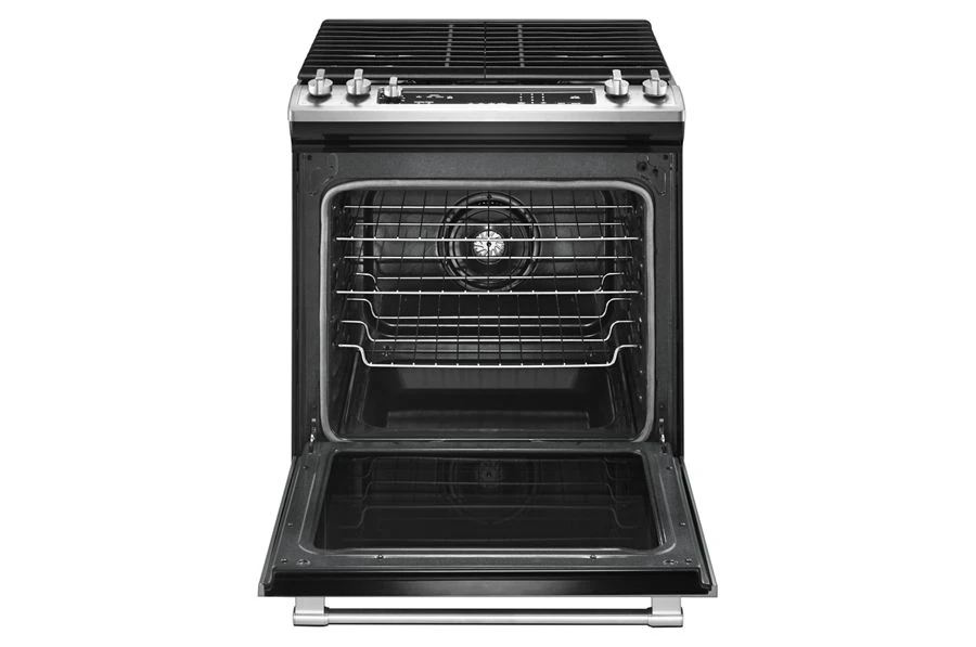 30-INCH WIDE SLIDE-IN GAS RANGE WITH TRUE CONVECTION AND FIT SYSTEM - 5.8 CU. FT. view 2