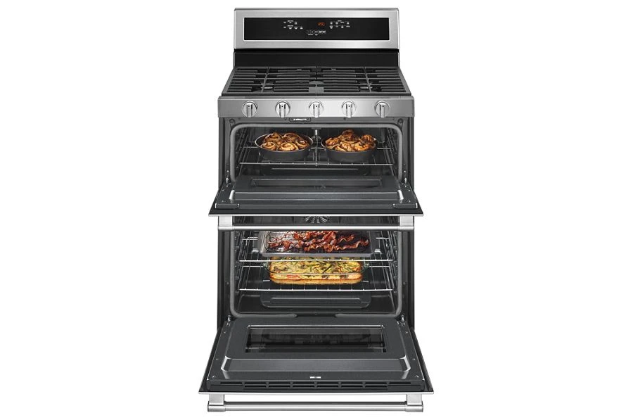 30-Inch Wide Double Oven Gas Range With True Convection - 6.0 Cu. Ft. view 2