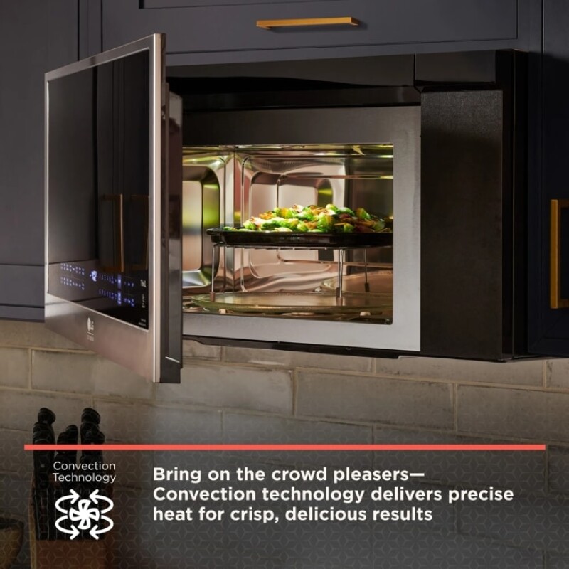 LG STUDIO 1.7 cu. ft. Over-the-Range Convection Microwave Oven with Air Fry view 5