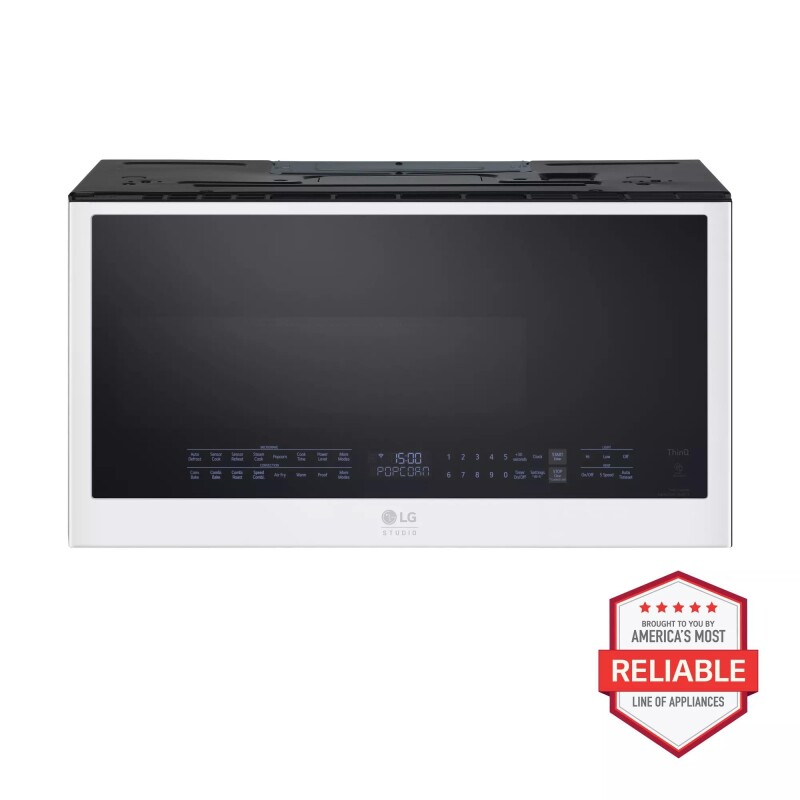 LG STUDIO 1.7 cu. ft. Over-the-Range Convection Microwave Oven with Air Fry MHES1738N