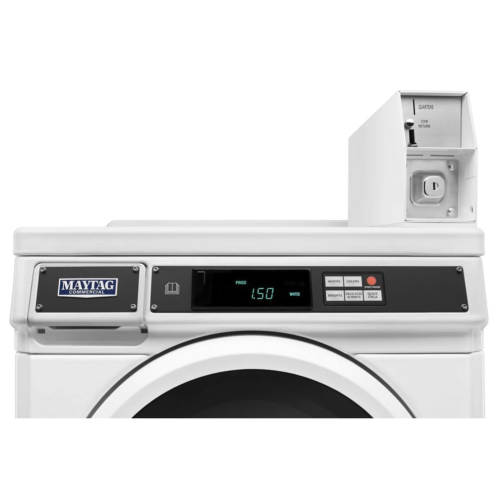 Commercial Front-Load Washer, Coin Drop Ready MHN33PDCGW