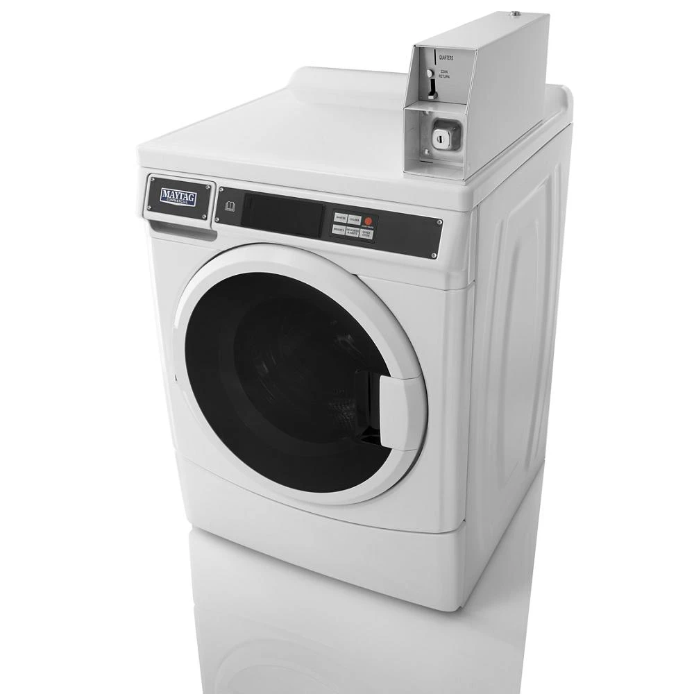 Commercial Front-Load Washer, Coin Drop Ready MHN33PDCGW