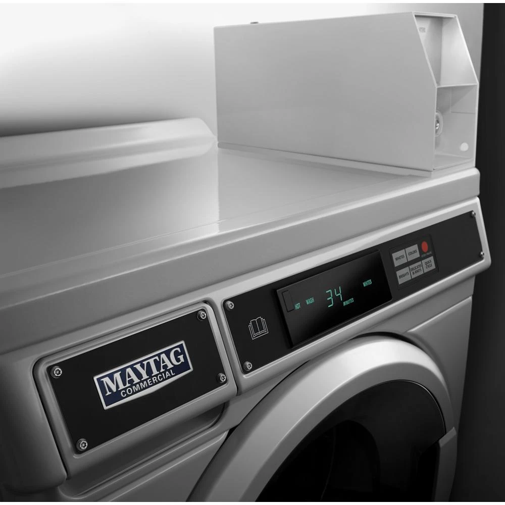 Commercial Front-Load Washer, Coin Drop Ready MHN33PDCGW