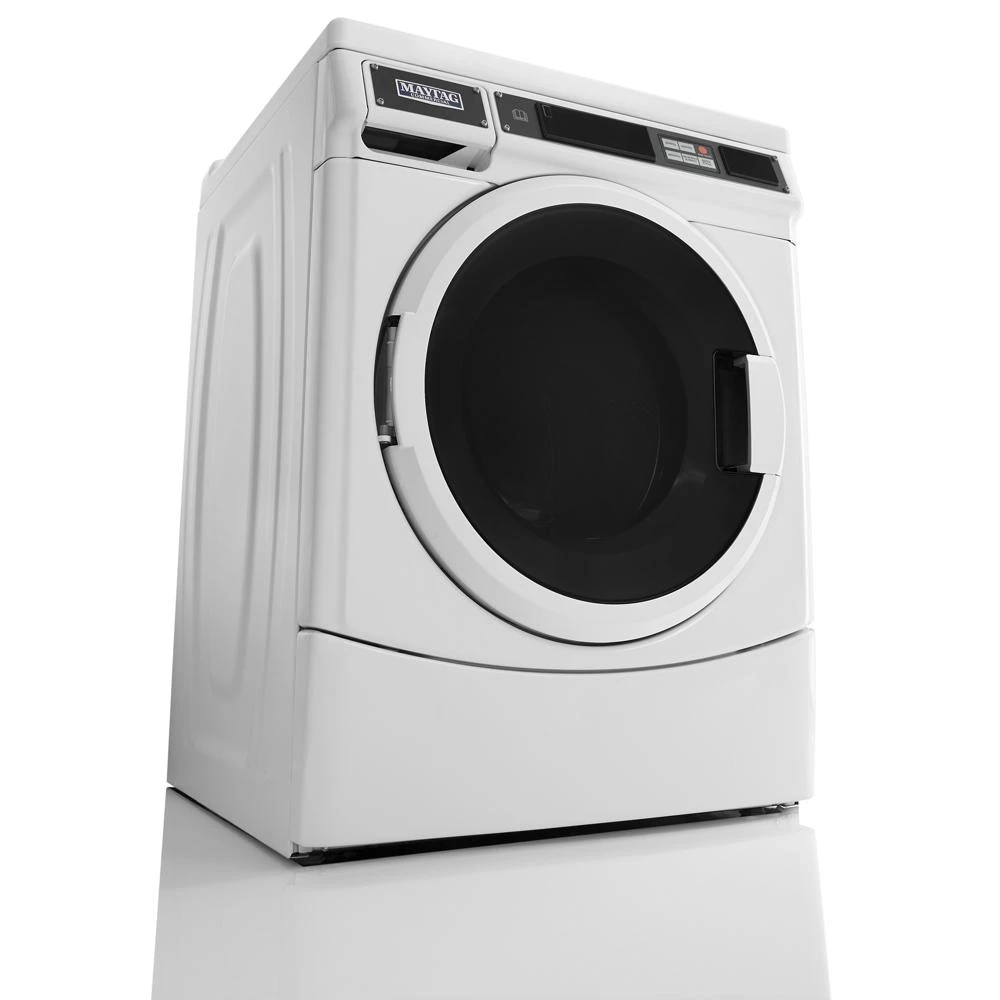 Commercial Front-Load Washer, Card Reader Ready or Non-Vend MHN33PNCGW
