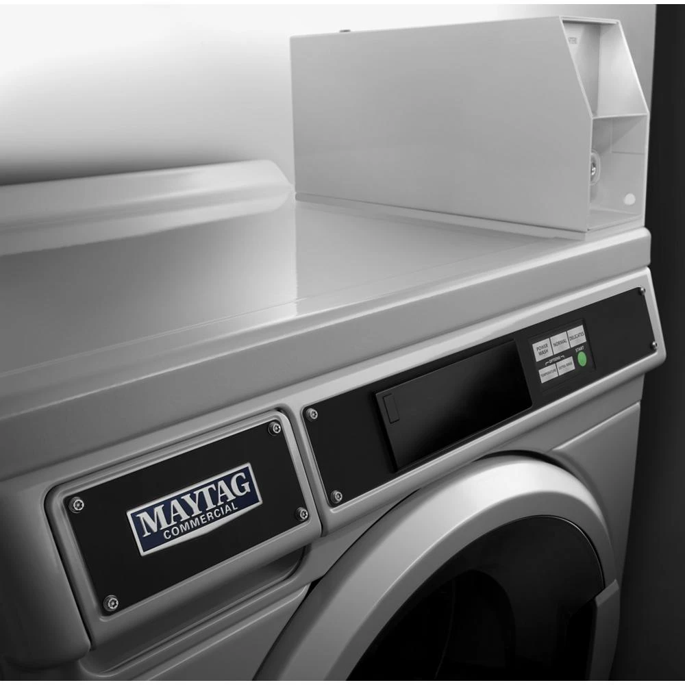 Commercial Front-Load Washer, Card Reader Ready or Non-Vend MHN33PRTKW