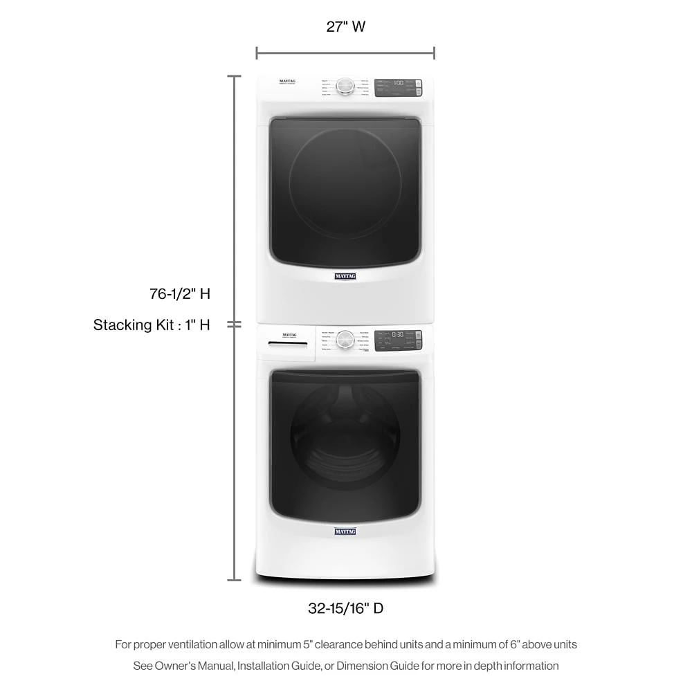 Front Load Washer with Extra Power and 12-Hr Fresh Spin option - 4.5 cu. ft. view 22