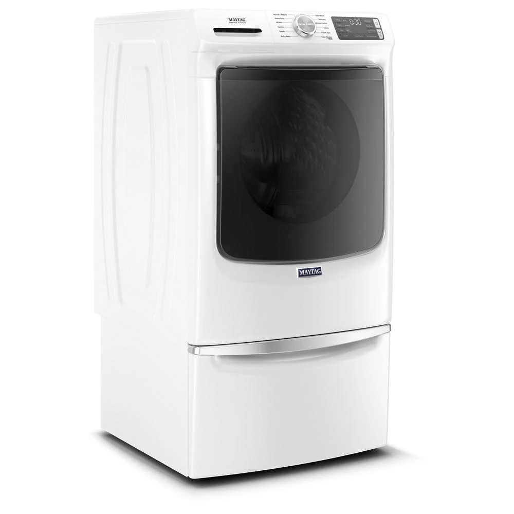 Maytag 4.8 Cu. Ft. White Front Load Washer - Thumbnail 3