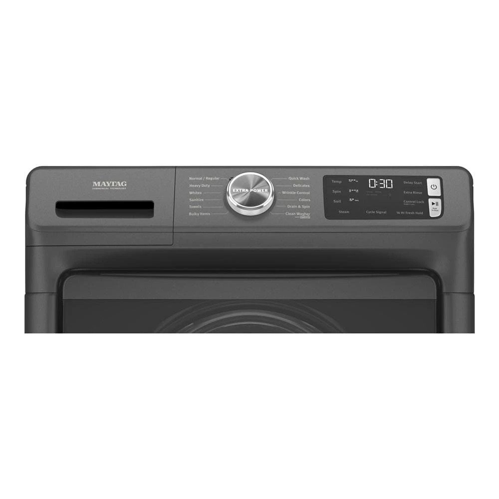 Front Load Washer with Extra Power and 16-Hr Fresh Hold option - 4.8 cu. ft. view 2