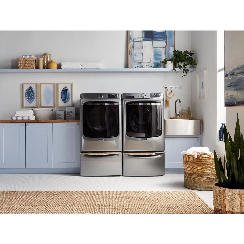 Smart Front Load Washer with Extra Power and 24-Hr Fresh Hold option - 5.0 cu. ft. view 53