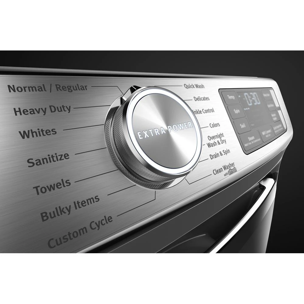 Smart Front Load Washer with Extra Power and 24-Hr Fresh Hold option - 5.0 cu. ft. view 27