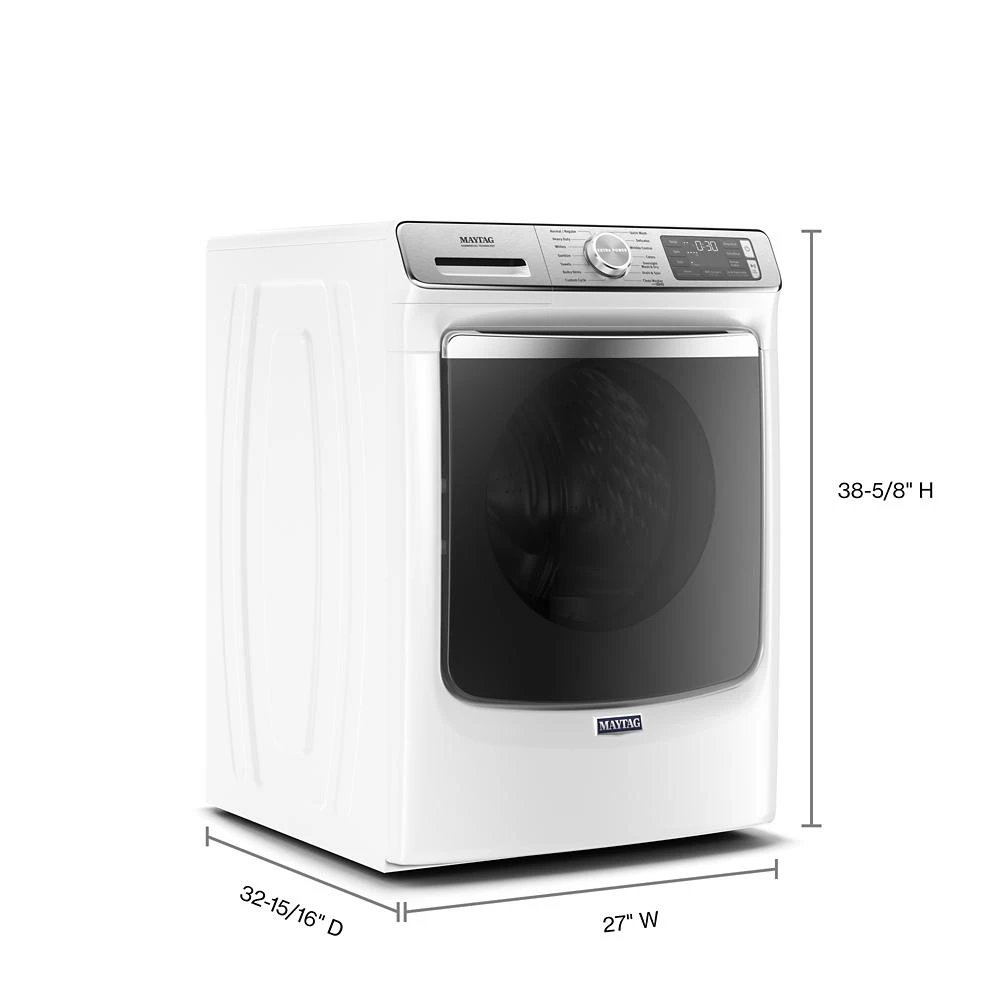 Smart Front Load Washer with Extra Power and 24-Hr Fresh Hold option - 5.0 cu. ft. view 15