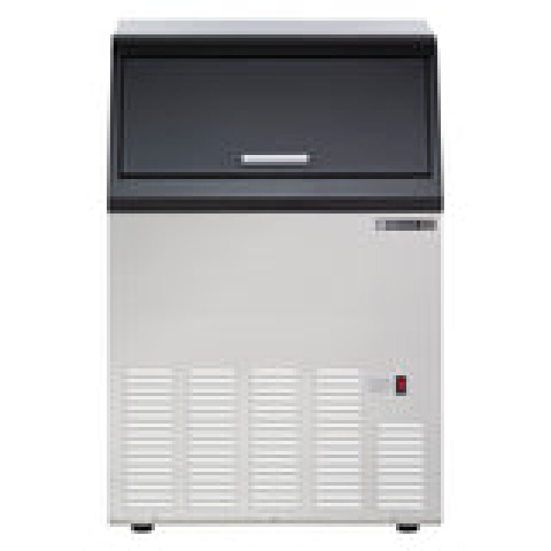 Maxx Ice Self-Contained Ice Machine, 110 lbs, 35 lb Built-in Ice Storage/Black Trim MIM100