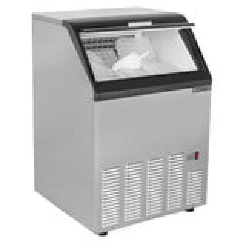 Maxx Ice Self-Contained Ice Machine, 120 lbs, 35 lb Built-in Ice Storage/Black Trim MIM120