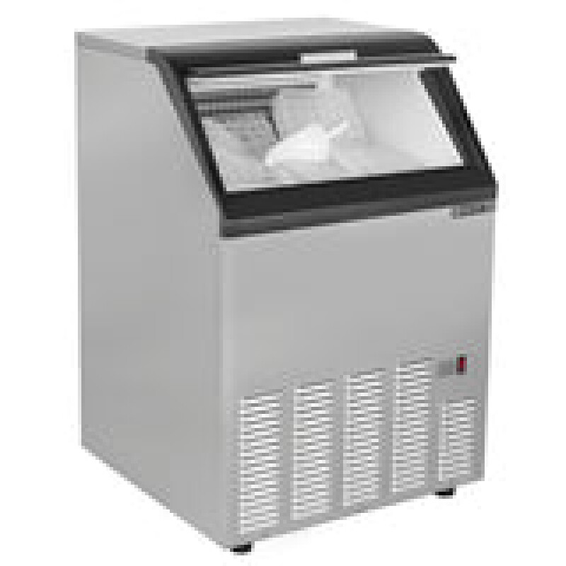 Maxx Ice Self-Contained Ice Machine, 125 lbs, Half Dice, w/Storage Bin/Black Trim MIM125H, product image 3 of 7