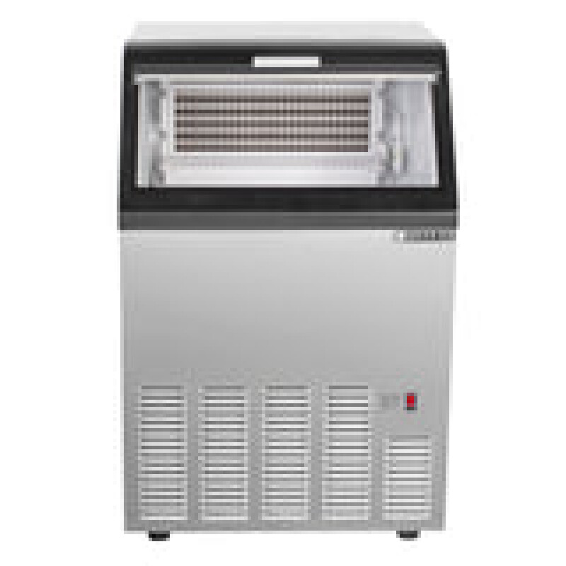 Maxx Ice Self-Contained Ice Machine, 125 lbs, Half Dice, w/Storage Bin/Black Trim MIM125H, product image 4 of 7