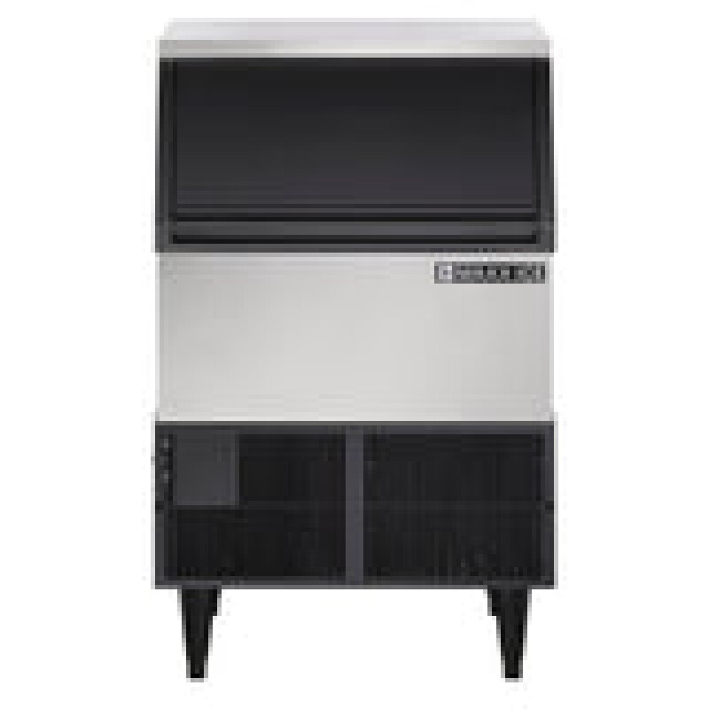 Maxx Ice Self-Contained Ice Machine, 260 lbs, Full Dice Cubes, Storage Bin/Black Trim MIM250