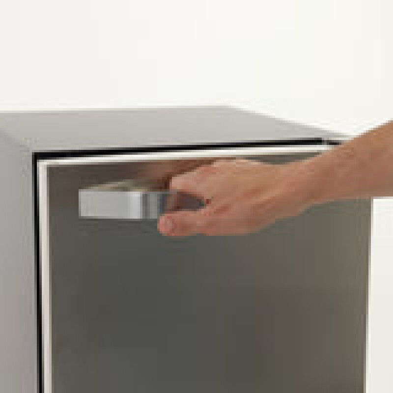 Maxx Ice Shallow Depth Indoor Undercounter Ice Maker, 15", 25 lbs, Crescent Cube MIM25C