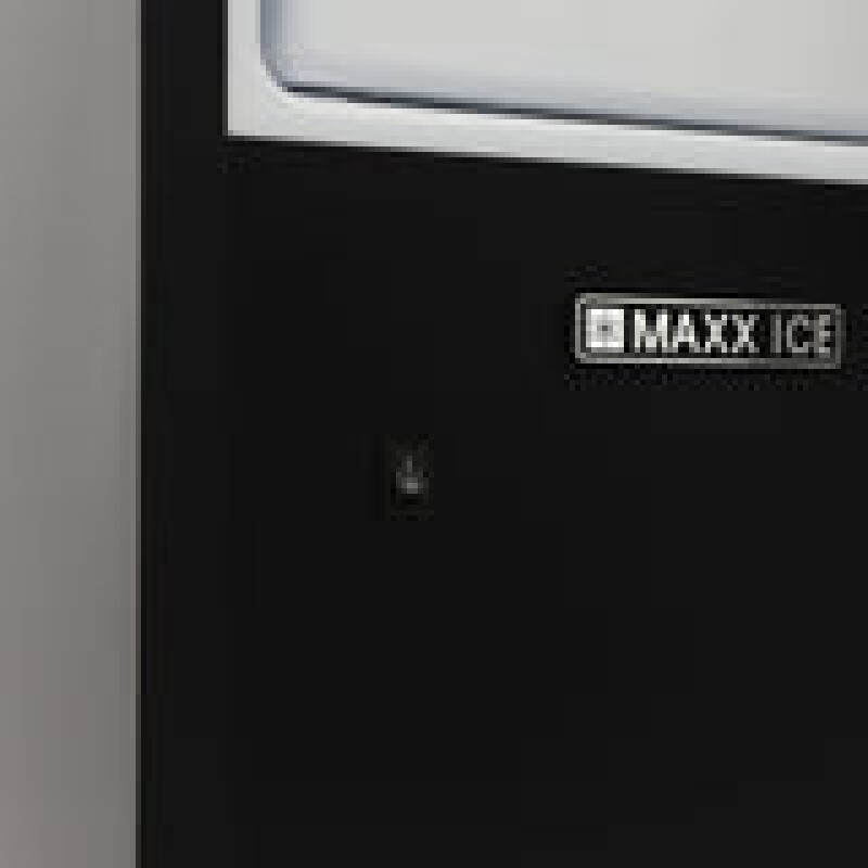 Maxx Ice Shallow Depth Indoor Undercounter Ice Maker, 15", 25 lbs, Crescent Cube MIM25C
