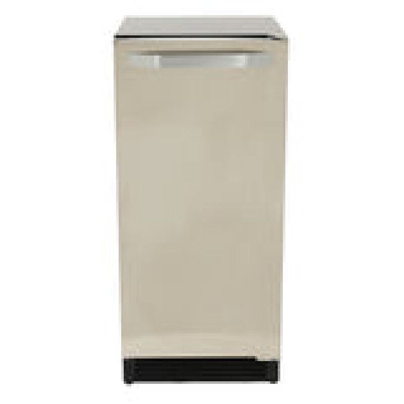 Maxx Ice Shallow Depth Indoor Undercounter Ice Maker, 15", 25 lbs, Crescent Cube MIM25C