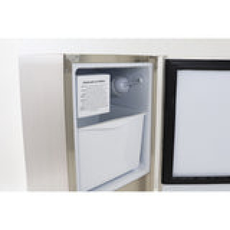 Maxx Ice Shallow Depth Outdoor Undercounter Ice Maker, 15", 25 lbs, Crescent Cube MIM25CO