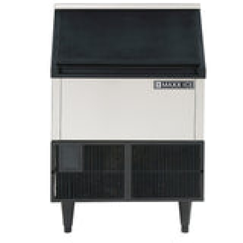 Maxx Ice Self-Contained Ice Machine, 265 lbs, Half Dice Cubes, Storage Bin/Black Trim MIM265H