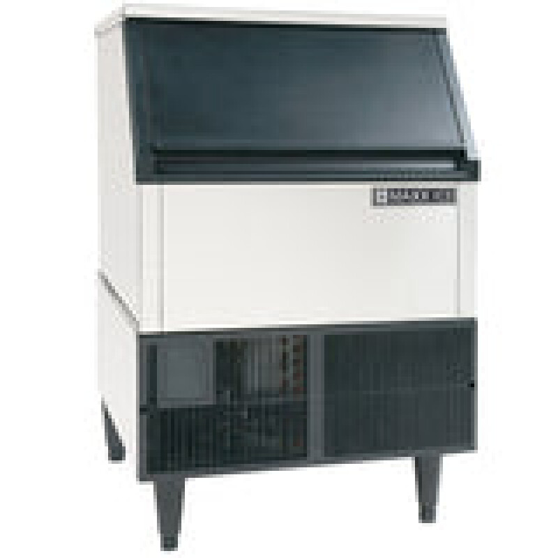Maxx Ice Self-Contained Ice Machine, 265 lbs, Half Dice Cubes, Storage Bin/Black Trim MIM265H, product image 2 of 7