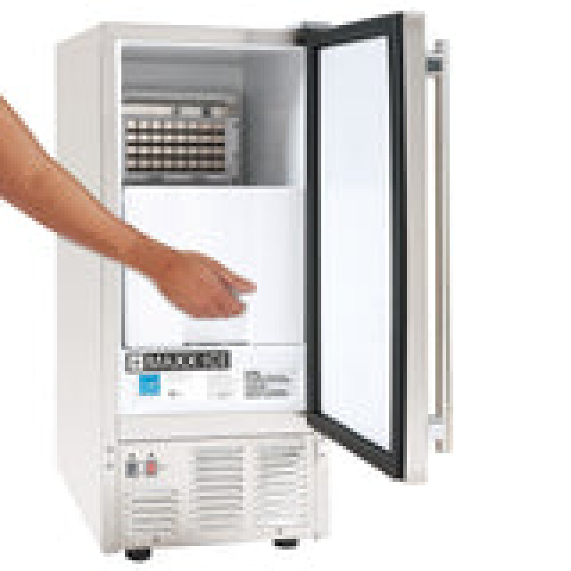 Maxx Ice Self-Contained Outdoor Ice Machine, 15"W, 60 lbs MIM50O