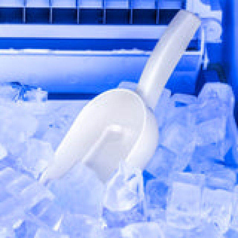 Maxx Ice Self-Contained Indoor Ice Machine, 15"W, 50 lbs, Full Dice Cubes MIM50V