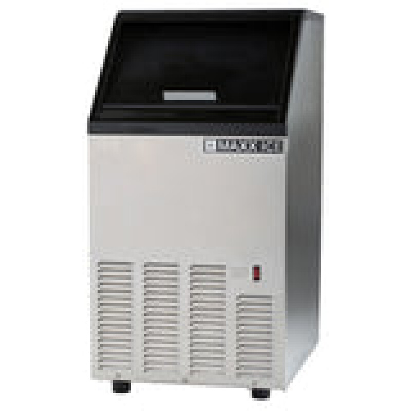 Maxx Ice Self-Contained Ice Machine, 75 lbs, Bullet Cube, Storage Bin MIM75