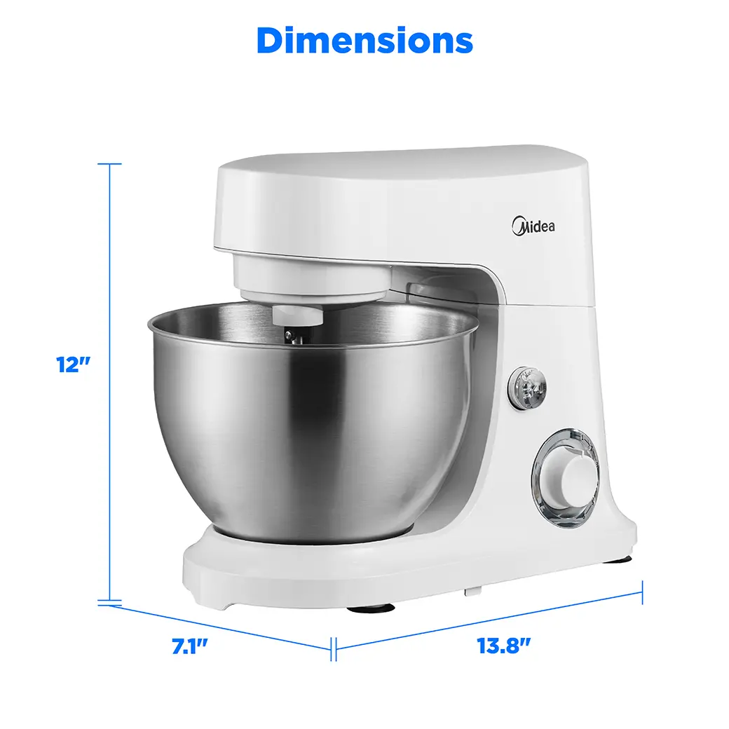 5-Quart 300-Watt Tilt-Head Stand Mixer (White) MKM30130BPW