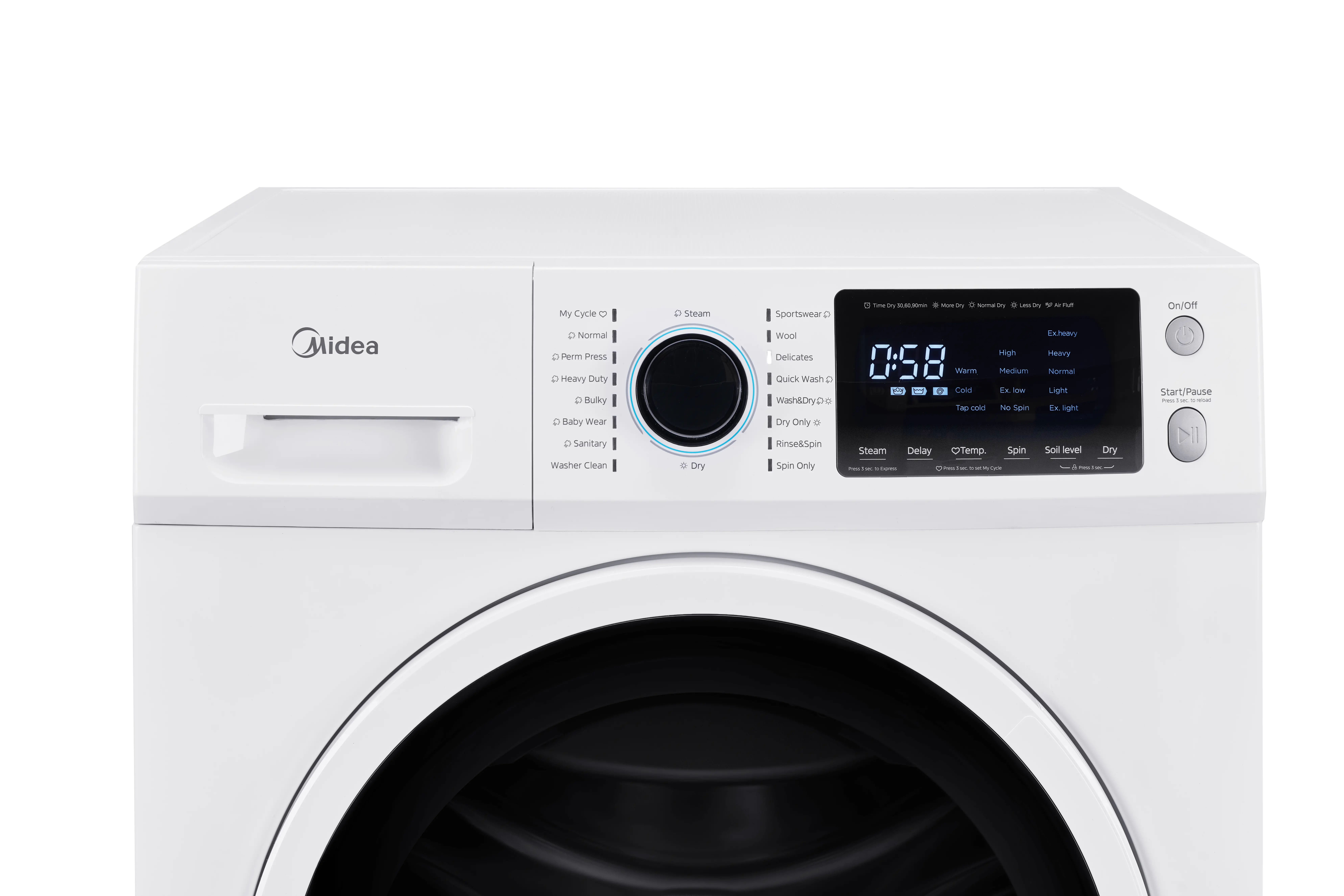 2.7 cu. ft. All-in-One Washer & Dryer Combo MLC27N3AWW